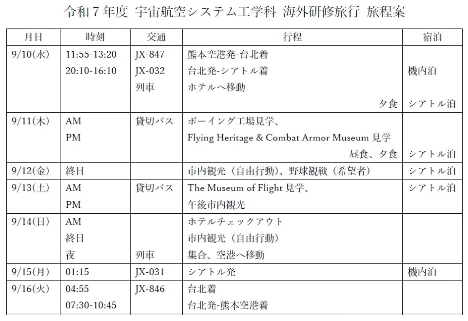 海外研修旅行説明会を池田キャンパスと空港キャンパスで開催 | 崇城